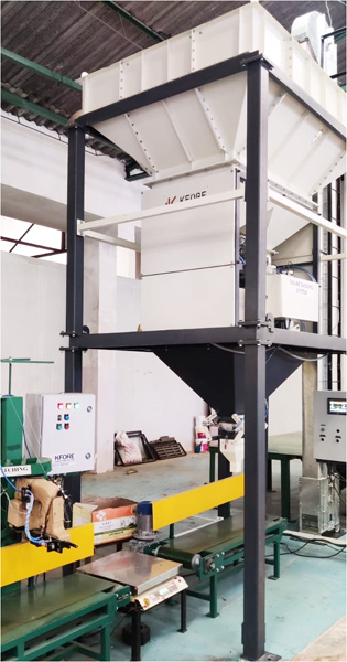 Fully automatic Bagging System for Granules