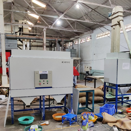 Fully automatic Bagging System for Granules